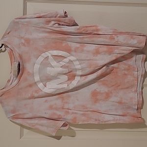 Micheal kors tyedye tshirt with logo